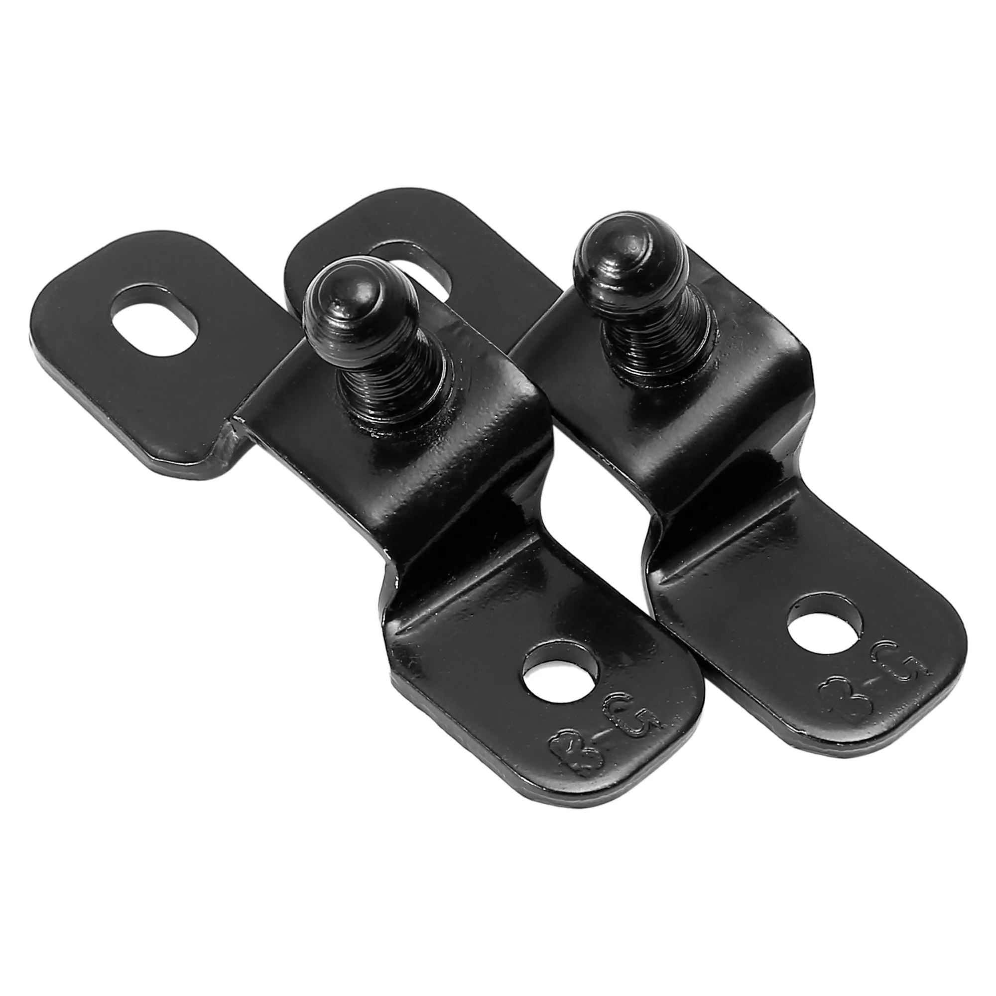 X AUTOHAUX 4 Pcs 10mm Car Ball Studs Mounting Brackets Black for Gas Struts Shocks 42x35x21mm X AUTOHAUX 4 Pcs 10mm Car Ball Studs Mounting Brackets Black for Gas Struts Shocks 42x35x21mm