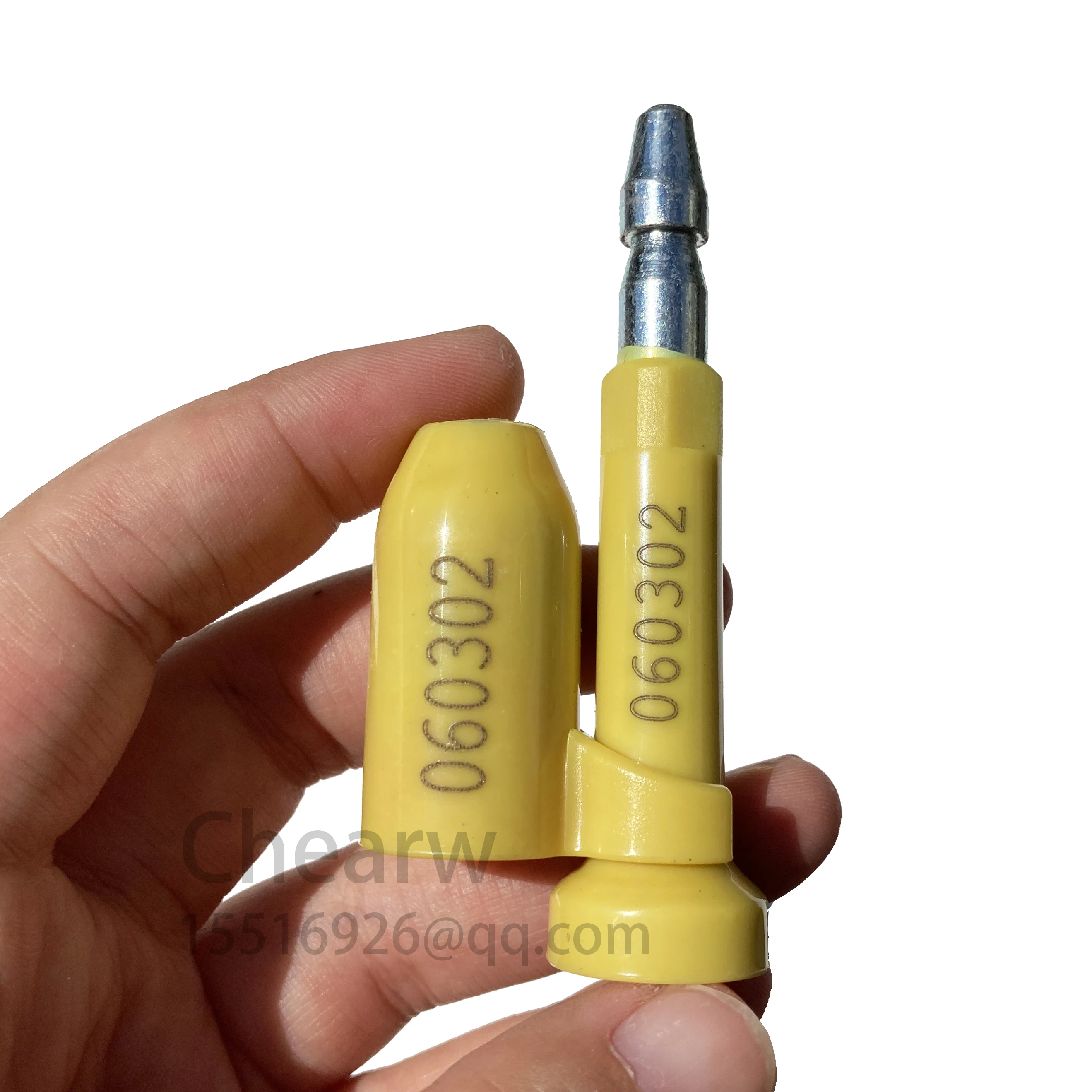 10pcs High Security Bolt Seals Steel Container Lock Tamper Proof Seal Numberd for Truck Trailers anti-feke