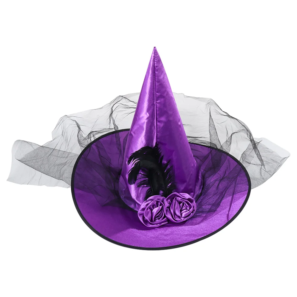 Novelty Yarn Witch Hat Hallowen Fancy 