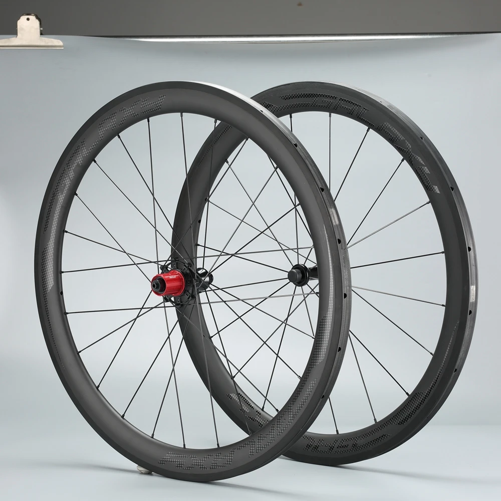 GANT 50 мм трубчатые Углеродные колеса Набор для 10/11 speed SRAM/Shimano шоссейные