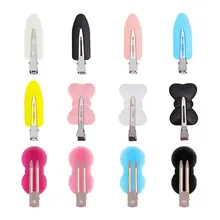 Grampos de cabelo sem costura 2/3/4 peças, franjas laterais fixas, maquiagem, acessórios para rosto coreano penteados para estilizar