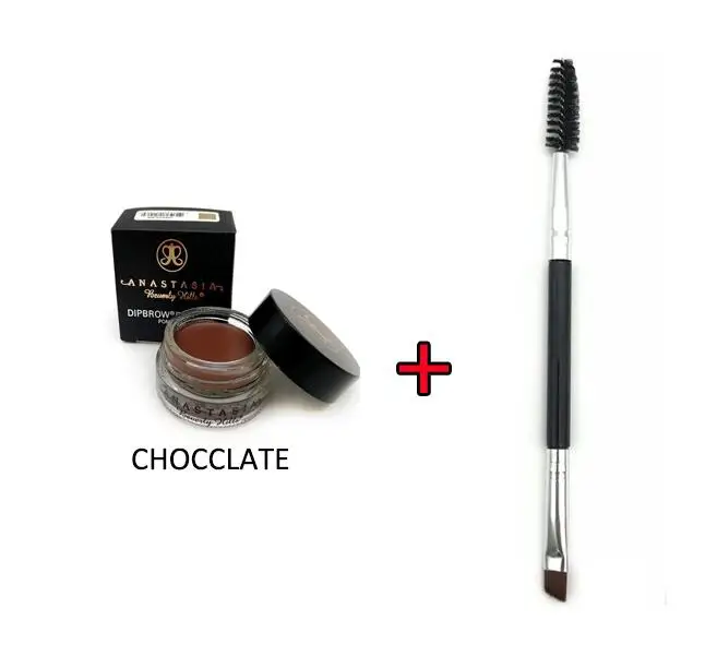 05-CHOCCLATE Anastasiaes Dipbrow, помада для бровей, макияж, 11 цветов, Anastasias Beverlying Hills, пудра, крем для бровей - Цвет: 05-CHOCCLATE