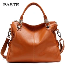 Высококачественные сумки через плечо, женские сумки известных брендов, натуральная кожа, модные женские большие сумки-тоут, сумки-мессенджеры bolso