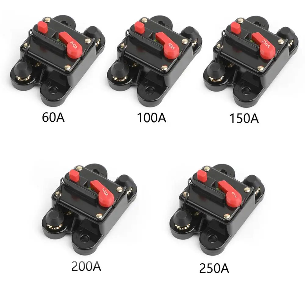 Areyourshop 60A 100A 150A 200A 250A автоматический выключатель защитный предохранитель сброса