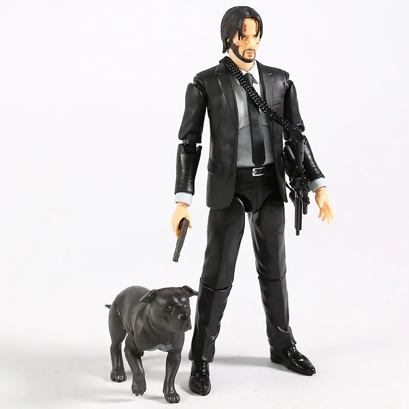 MAFEX 085 John Wick Chapter 2 Keanu Ривз ПВХ фигурка Коллекционная модель игрушки