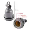 E27 Crawling pet lizard tortoise heating lamp holder & power cord switch Piglet Chicken Brooder Heating Spiral Light Socket 1 Pc 2