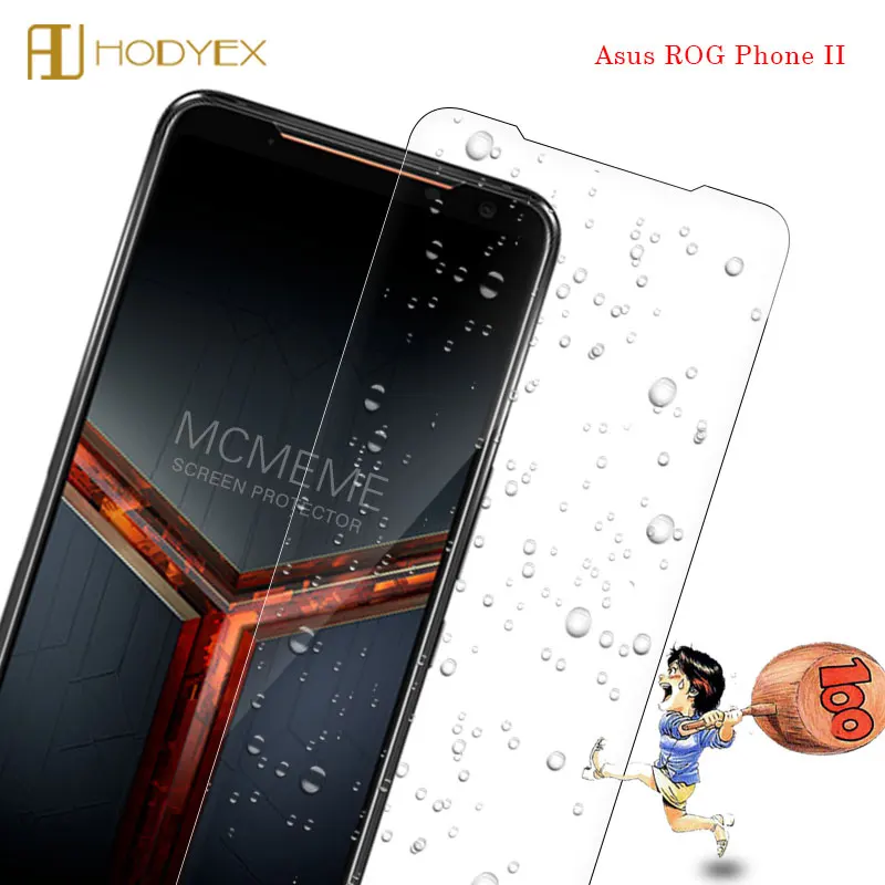 

Phone Screen Protector For ASUS Rog Phone RogPhone 2 Tempered Glass 9H Ultra-thin Clear Protective Film For ASUS ROG Phone II