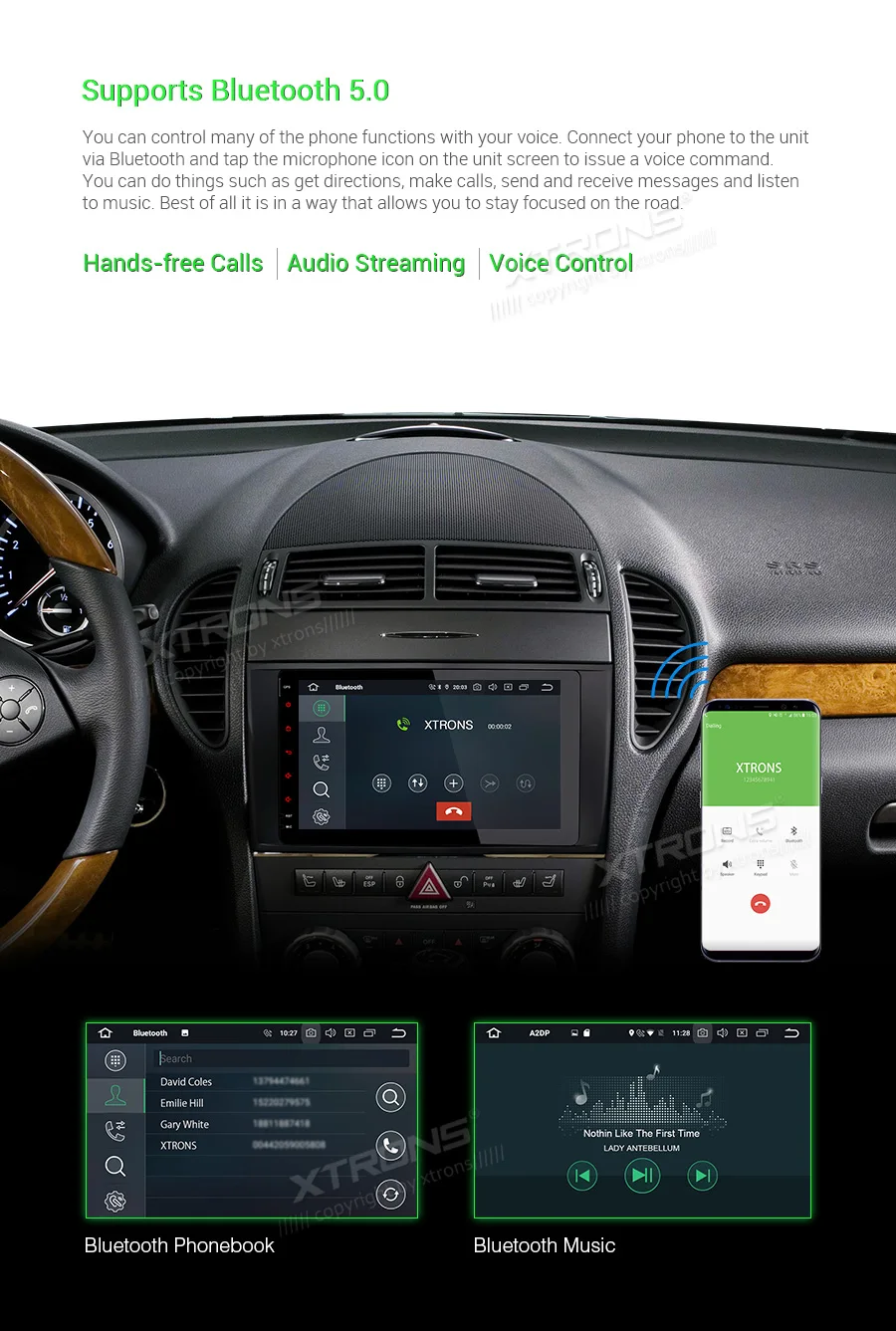 Flash Deal 8" Android 9.0 OS Car Navigation GPS Radio for Mercedes-Benz SLK-Class R171 2004-2011 (SLK200 SLK280 SLK300 SLK350 SLK55 AMG) 16