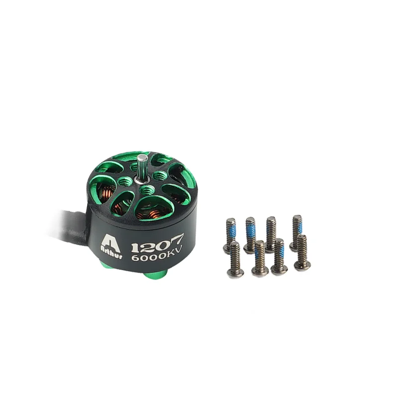 Фонарик Артур A1207 5200KV 6000KV 7000KV 3-4S бесщеточный двигатель для RC FPV Racing Freestyle 2-3inch