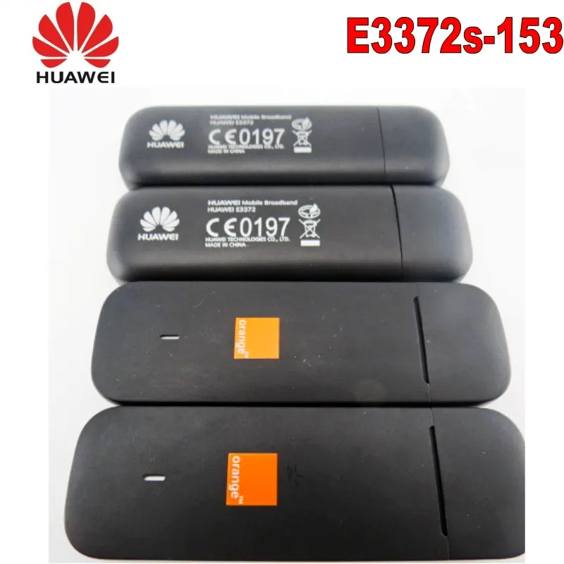 Huawei E3372s-153 150 Мбит/с huawei 4G USB модем + 2 шт. CRC9 4G внешняя антенна усилитель сигнала антенны