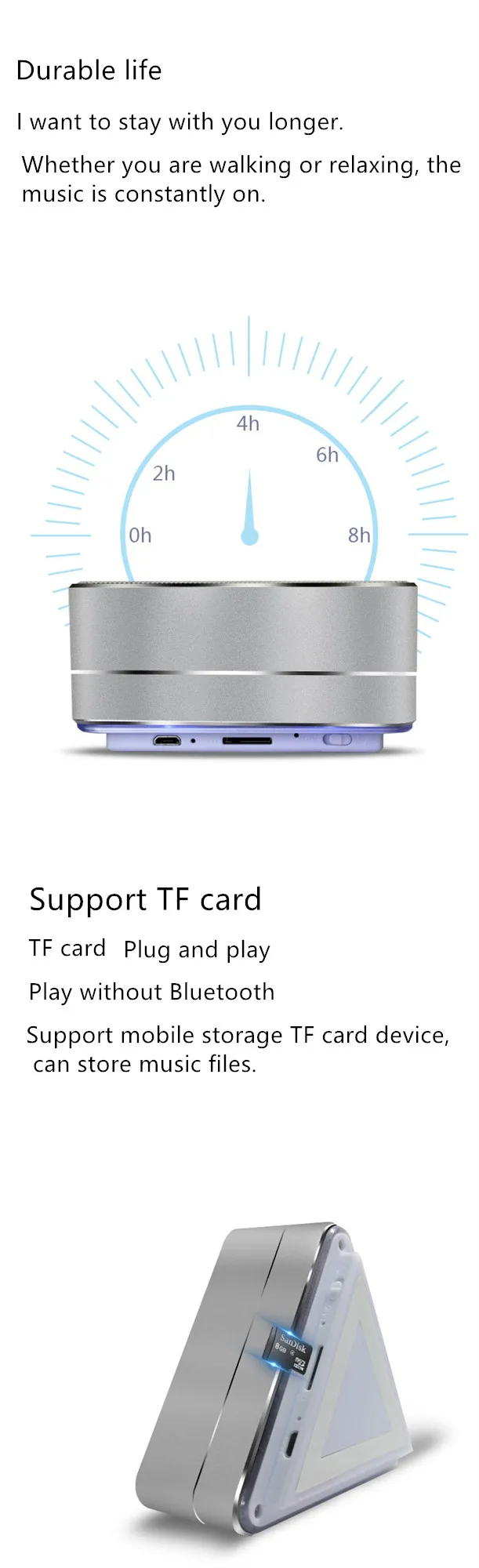 Светодиодный мини портативный Bluetooth динамик Компьютер звуковая карта TF Boombox беспроводной Caixas De Som Coluna сабвуфер динамика F4031C