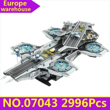 Lepinblocks Star Wars 05047 King Bricks Ewok Village Building Blocks Set Avengers The Shield Helicarrier Toys For Children Gift