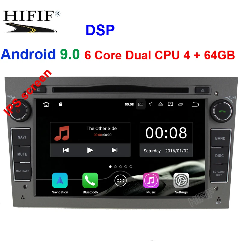 Best IPS 2 Din Auto Radio Android 9.0 For OPEL ASTRA Zafira Combo Corsa Antara Vivaro Car Multimedia Video Player GPS USB DVR FM BT