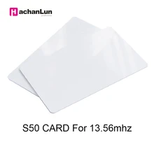 5/10 шт./лот 13,56 МГц MF S50 для доступа Управление посещаемость времени Системы ISO14443A бесконтактные IC смарт-карты RFID карты тега 0,8 мм тонкий