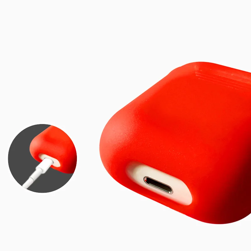 Новый силиконовый чехол для Airpods1 2 й роскошный защитный наушников Apple Airpods 1 и