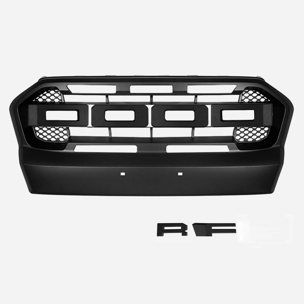 For Ranger T7 Raptor Racing Grills  T7 ̽ ׸  T7  Wildtrak MK3 ׸ Xl Xlt 2015 2016 2017 ڵ Ŀ Ʈ ̽ ׸ ׸