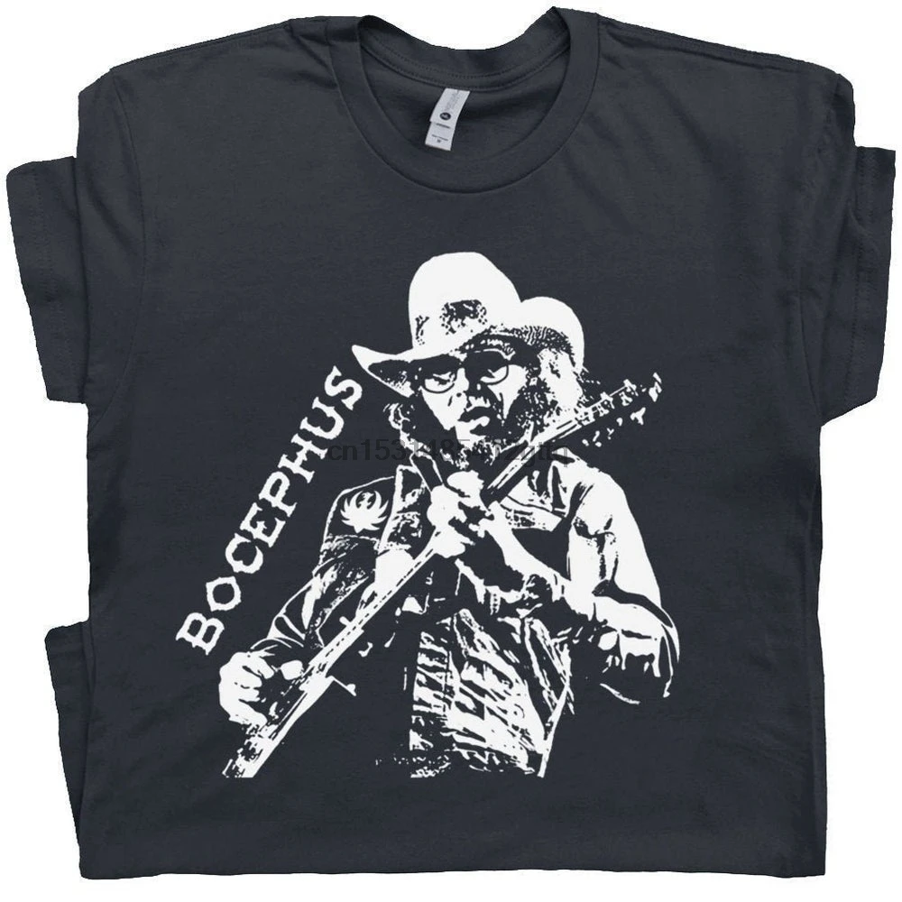 Футболка Bocephus Outlaw Country Music Классическая рубашка в стиле 80-х для винтажного