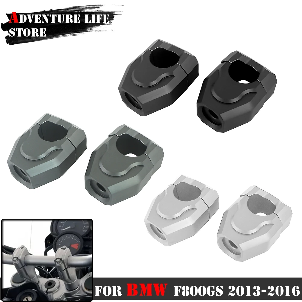 Kit Riser Morsetto Manubrio Moto Estendi Manubrio Supporto Schienali Sposta Staffa Strumento Per Bmw F800Gs F 800 F800 Gs 800Gs 2017