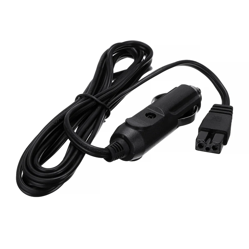

12V 2 Pin Connection Lead Cable Wire 10A Amp Plug Suitable For Car Heating Box Refrigerator Power Cable 2M