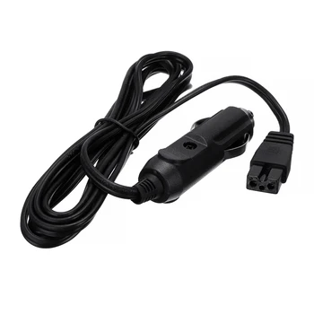 

12V 2 Pin Connection Lead Cable Wire 10A Amp Plug Suitable For Car Heating Box Refrigerator Power Cable 2M