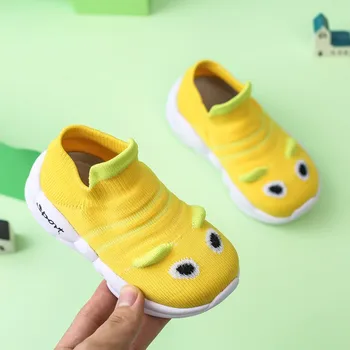 

TELOTUNY shoes for baby bon Toddler Infant Little Kids Baby Girls Boys Cartoon Cute Mesh Knitted Breathable Sport Toddler Shoes