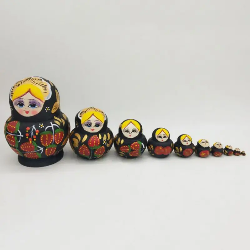 Новое поступление, русские Matryoshka матрешки, игрушки для рукоделия, подарок на день рождения, русская традиционная особенность, Этнические куклы