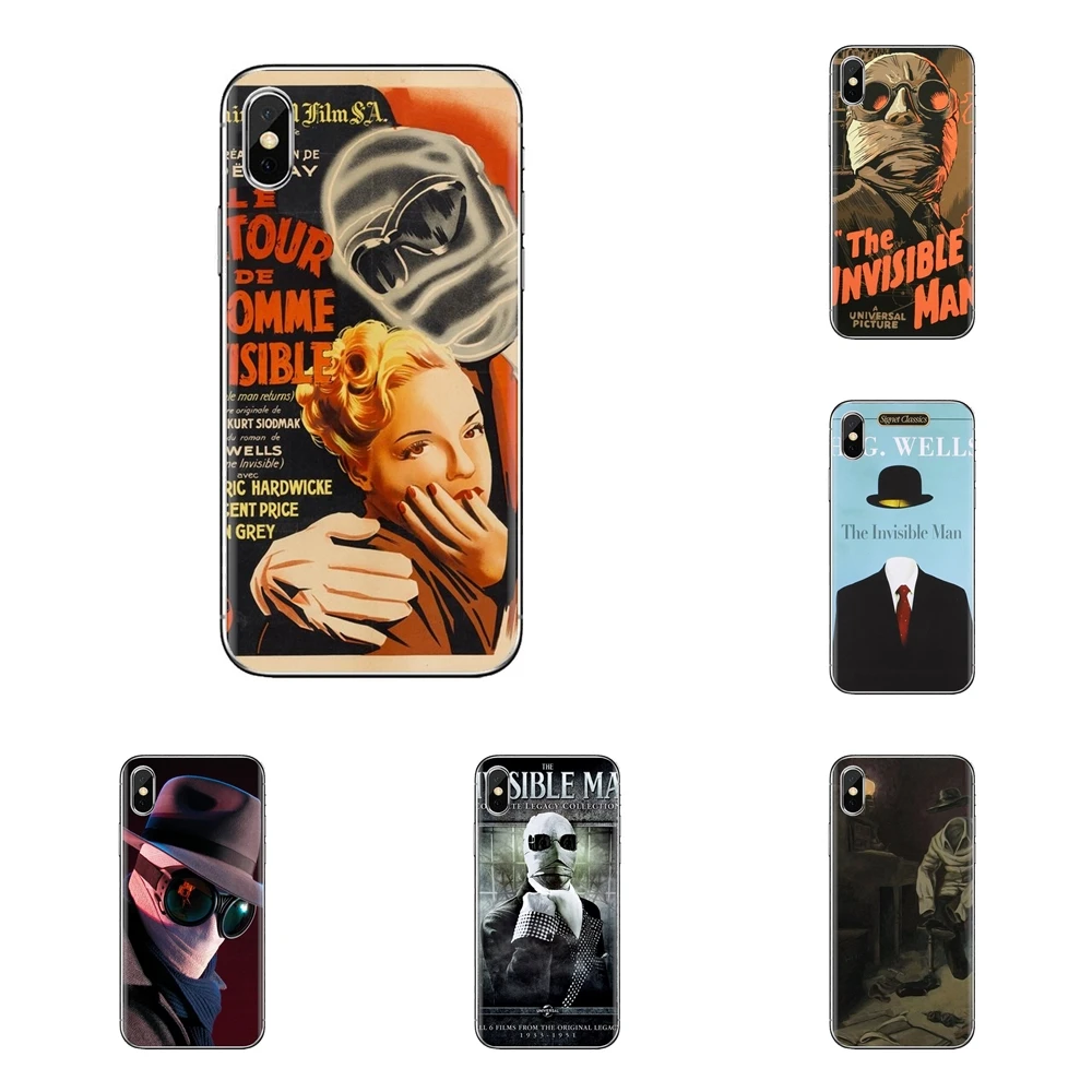 Soft Transparent Shell Covers The Invisible Man For Huawei Nova 2 3 2i 3i Y6 Y7 Y9 Prime Pro GR3 GR5 2017 2018 2019 Y5II Y6II |
