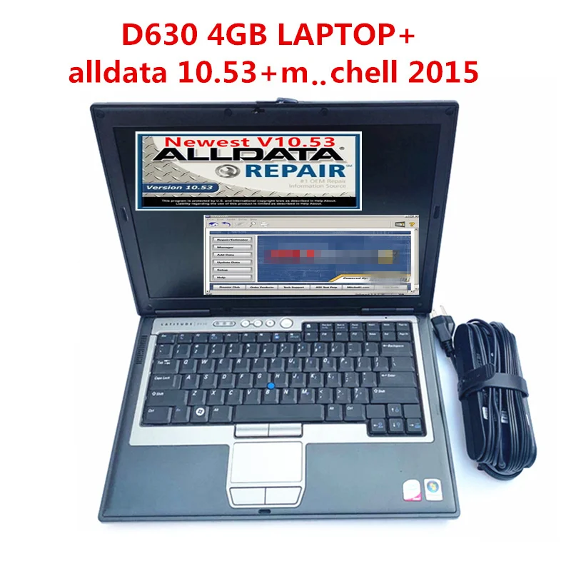 

2020 new hot all data 10.53 auto repair software alldata mchell 2015 software atsg 3in1 1TB HDD installed in laptop D630 4g RAM