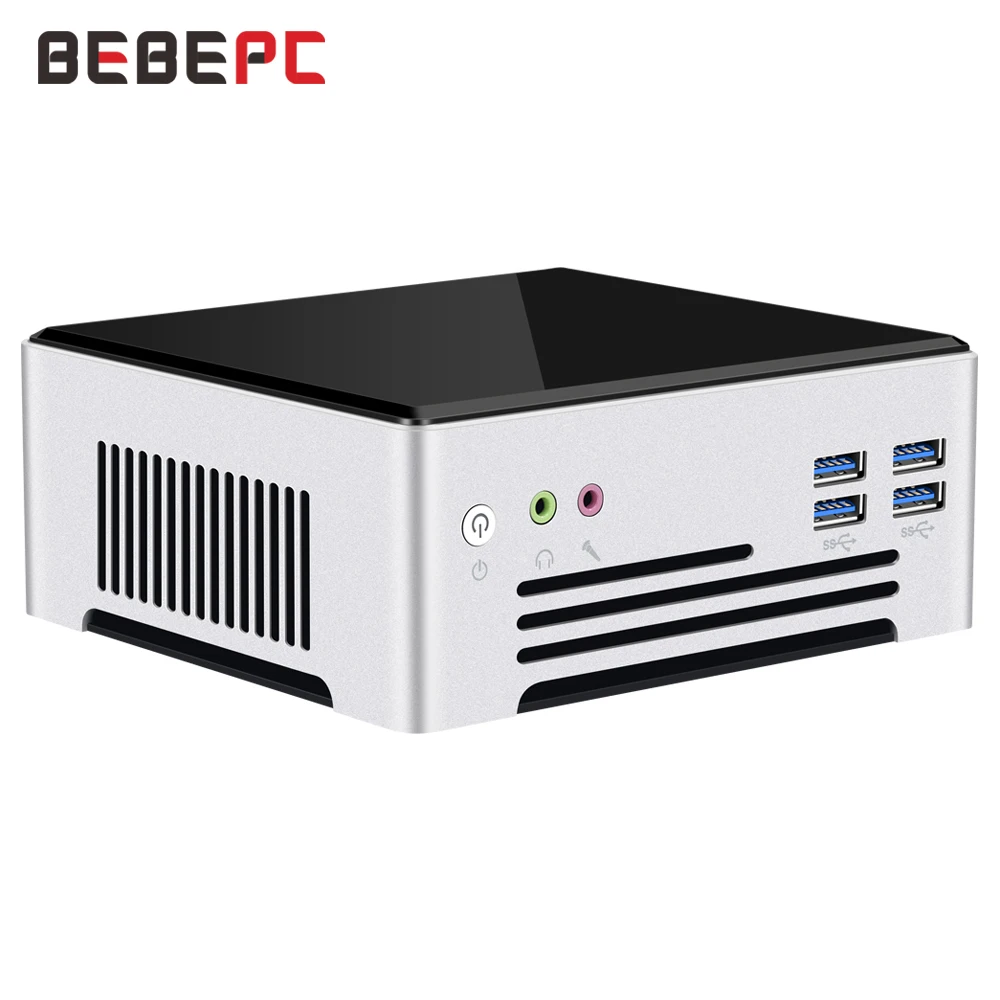 2 DDR4 RAM мини ПК Core i7 7820HQ i5 7300HQ M.2 SSD * LAN 4K 60Hz HD Bulti in двухдиапазонный WiFi DP HDMI Dual NIC неттоп
