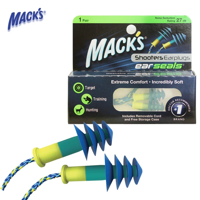 Macks tapones oidos espuma 10 uds