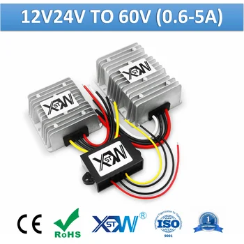 

XWST DC to DC Step Up Converter 12v 24v to 60v Voltage Regulator 0.6A 1A 2A 3A 5A Switching Power Supply Module