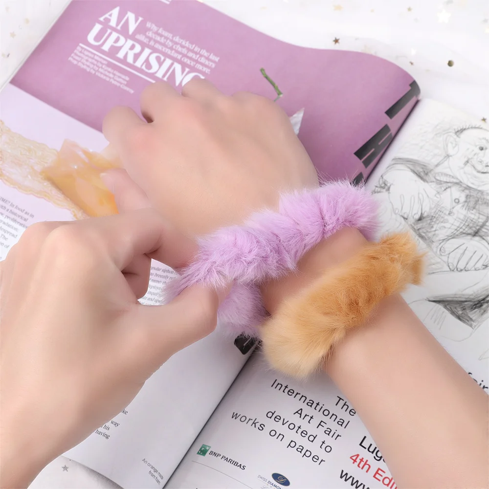 1 шт., резинка для волос, эластичная резинка для волос, имитация ...