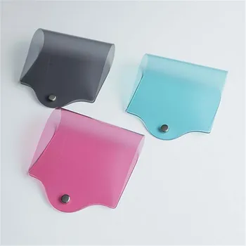 

1PC Transparent PVC Mask Storage Clip Outdoor Portable Mask Dust And Pollution Protection Temporary Storage Folder For Outdoor