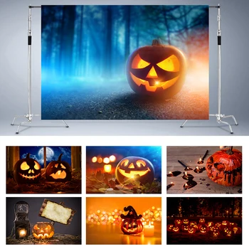 

Nitree Halloween Pumpkin Lantern Light Spot Candle Party Decoration Photo studio Backdrop Photography Props Photo Background