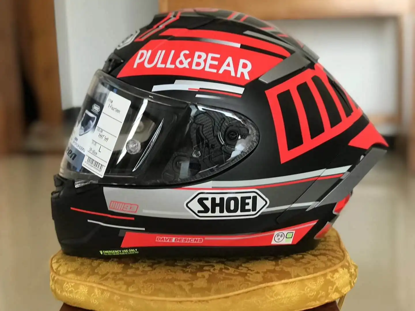 2021 New Shoei Motorcycle Helmet Red I 