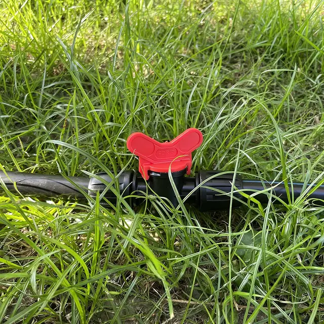 Drip Öntözőszelep Csatlakozó Aljzat Típus Öntözőgömb Barb Kapcsoló Szelep Globe Kerti Gyep Mezőgazdasági Termeléshez - Image 5