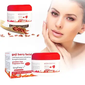 

100g Goji Berry Cream Moisturizing Removes Deep Wrinkles Chinese Skin Care Removes Spots Face Cream Skin Regeneration