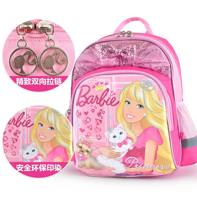 

Kids School Bag Kindergarten 3-6 a Year of Age GIRL'S Taipan Cute Girls Backpack Children Barbie Princess 4-5-Year-Old