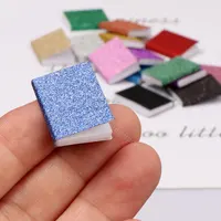 Mini Boek Livre Note Books Model Toys Miniature Items Things Dollhouse Furniture Accessorie for Barbie Ob11 Bjd 1/12 Dolls House 1