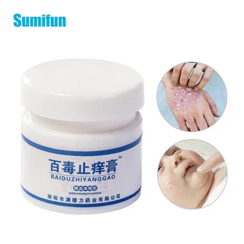 

1pcs Anti-itching Antibacterial Creams Psoriasis Dermatitis Pain Relief Herbal Medical Plaster Eczema Ointment Skin Care P1112