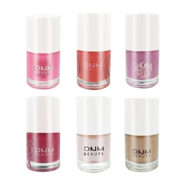 

DNM 6-Colcor Liquid Lipstick Blusher Lip Tint Dyeing Waterproof Beauty Lip Gloss Blusher Makeup Lip Gloss