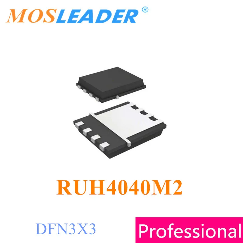 

Mosleader RUH4040M2 DFN3X3 100 шт. 500 шт. 1000 шт. RUH4040 N-Channel 40 в 40 А китайские высококачественные Mosfets