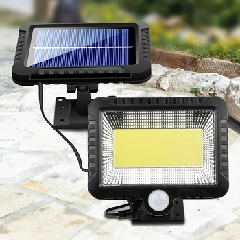 

Hot XD-Solar Lamp COB 100 LED Solar Power Motion Sensor Outdoor Garden Light Security Flood Lamp Solar Outdoor Lamp Body Inducti