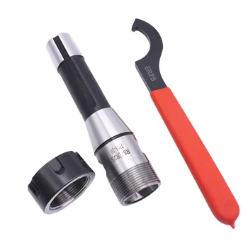 

R8 ER25 Collet Chuck Tooling Holder 1x Hook Spanner For CNC Milling Tools