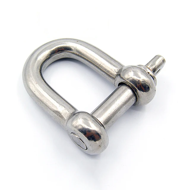 Stainless Steel 316 Forged D Shackle 5 Mm(3/16") With Captive Pin - Buy
