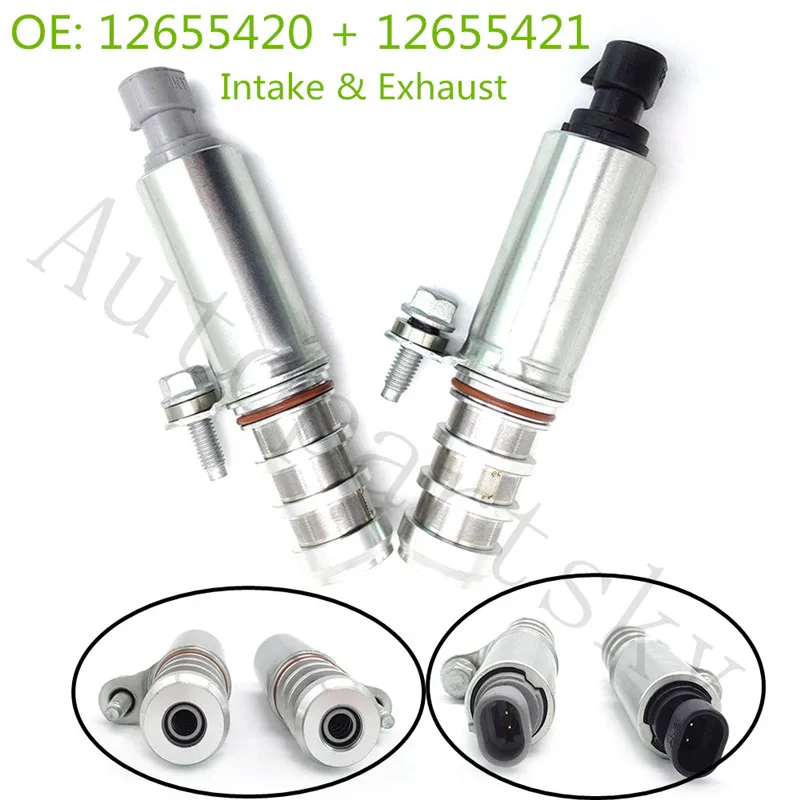 

12655420 12655421 for Malibu Verano Chevy Intake&Exhaust Camshaft Position Actuator Solenoid Valve
