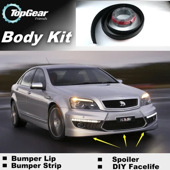 

For HSV Grange Bumper Lip Lips / Top Gear Shop Spoiler For Car Tuning / TOPGEAR Body Kit + Strip