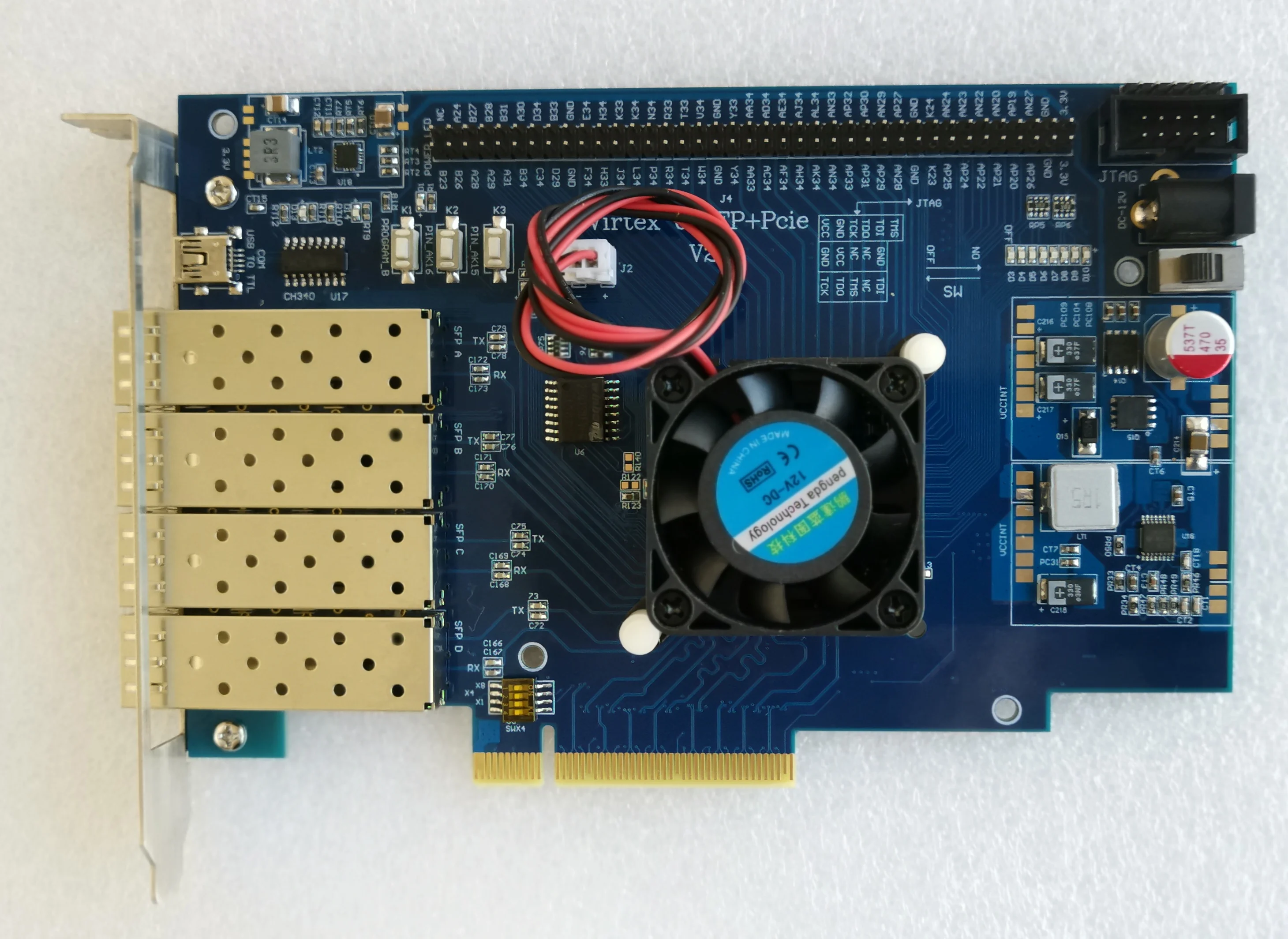 VIRTEX 6 XC6VLX365T плата xilinx fpga pcie xilixn макетная плата|Демонстрационные стенды| |
