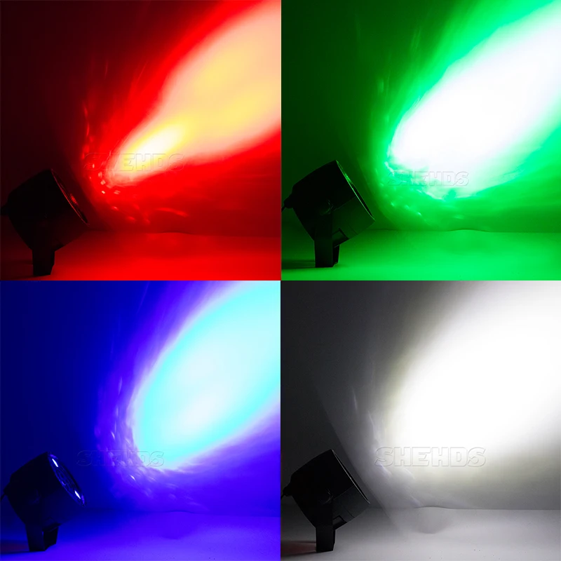 SHEHDS LED Par 12x3W RGBW Stage Light led light disco light led stage light mini led stage light With DMX512 for Disco DJ Projector Machine Party Decoration