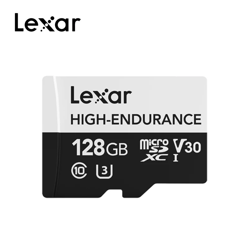 Original Lexar HIGH-ENDURANCE Micro sd card 128gb high capacity 32gb 64gb Memory Card tf card for huawei Phone - Емкость: 128 ГБ
